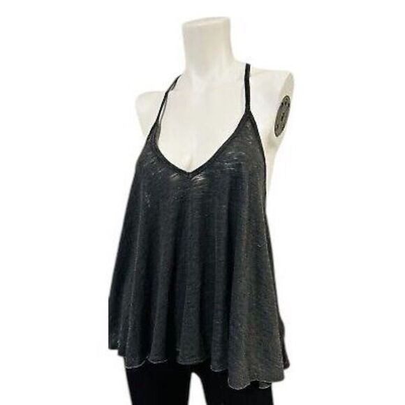 ✨Free People We The Free Gray Sandy Tank Sz Medium Top✨ - Picture 4 of 10